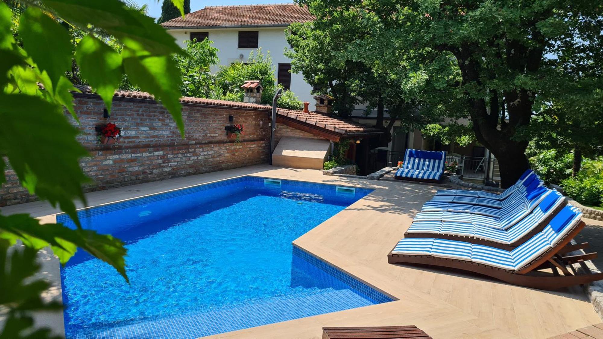 Villa Amalia Apartments Malinska Esterno foto